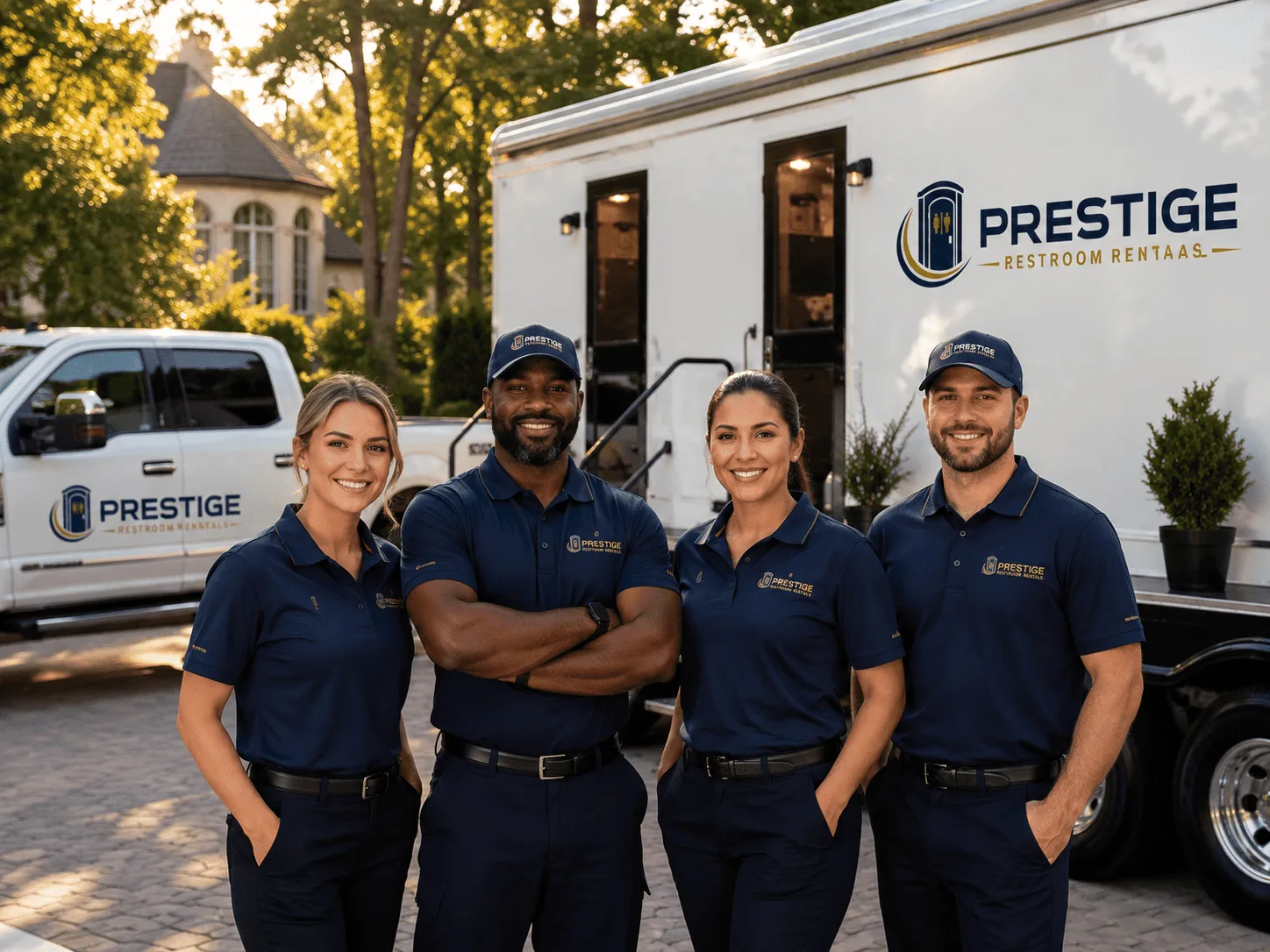 Trusted Luxury Portable Restrooms company in Horton, MI